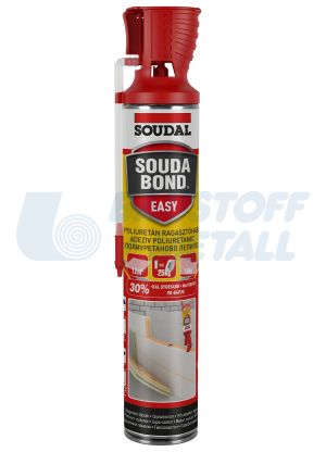 Универсално полиуретаново лепило Soudal Soudabond Easy ръчно 750 мл