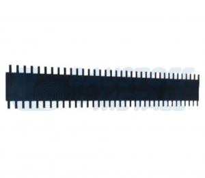 Резервен нож за ракел за саморазливна замазка 56 см назъбване R2 Loutil Parfait пакет 10 бр