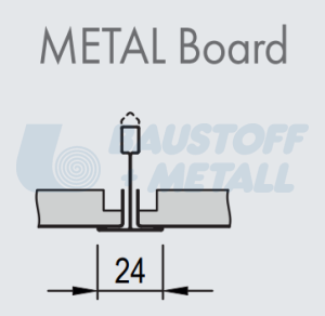 Метален таван метално пано Армстронг Metal B Plain прав борд  600/600 мм, цвят RAL 9010, пано 1 брой